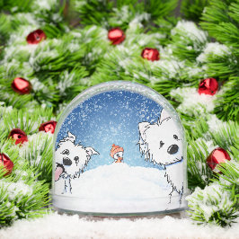 Westies Schneekugeln