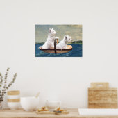 Westies Set Sail Poster (Küche)