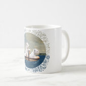 Westies setzen Segel Kaffeetasse (VorderseiteRechts)