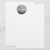 Westies und das Meer Briefpapier (Vorne/Hinten)