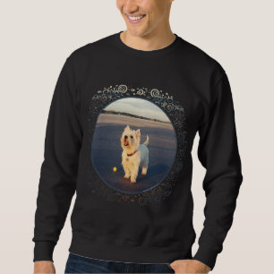 Westies und der Ozean Sweatshirt