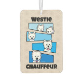 Westievision autolufterfrischer (Rückseite)