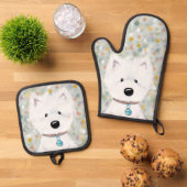 Westin Impressions Oven Mitt & Pot Holder Set (Oben Unten)