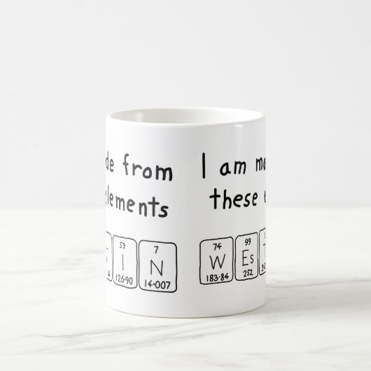 Westin Periodenname Tasse (Mittel)