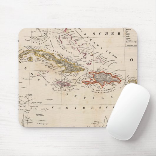 Westindien 10 mousepad (Mit Mouse)
