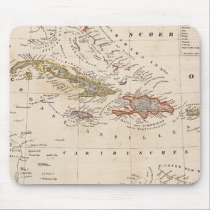 Westindien 10 mousepad