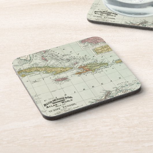 Westindien 11 getränkeuntersetzer (Linke Seite)