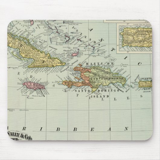 Westindien 11 mousepad (Vorne)