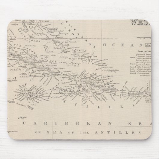 Westindien 11 mousepad (Vorne)