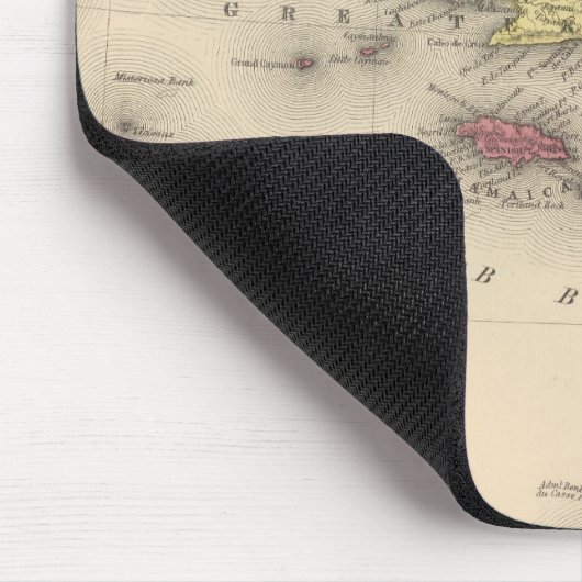 Westindien 12 mousepad (Ecke)