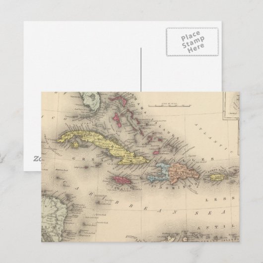 Westindien 12 postkarte (Vorne/Hinten)