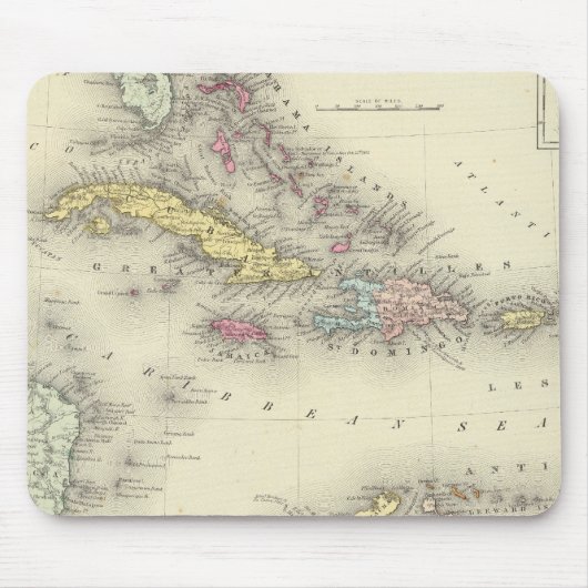 Westindien 13 mousepad (Vorne)