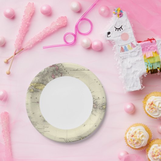 Westindien 13 pappteller (Party)