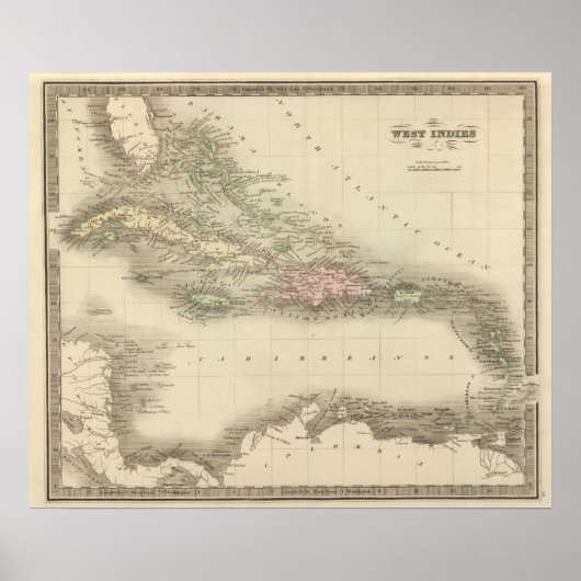 Westindien 13 poster (Vorne)