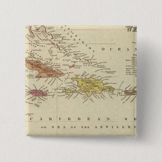 Westindien 14 button (Vorderseite)