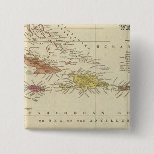 Westindien 14 button