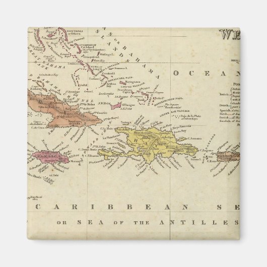 Westindien 14 magnet (Vorne)