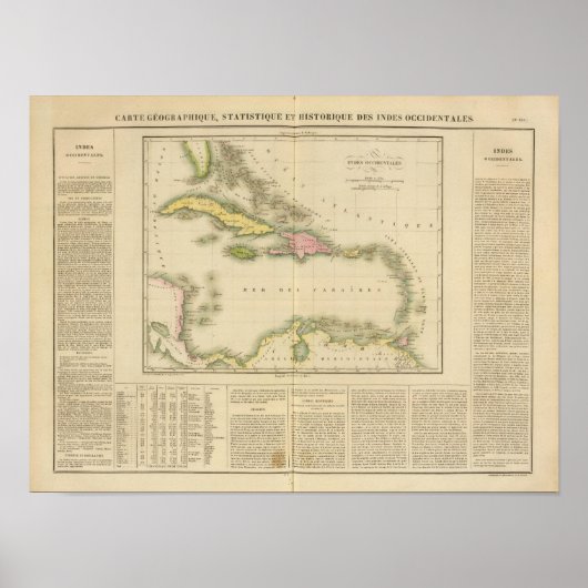 Westindien 14 poster (Vorne)