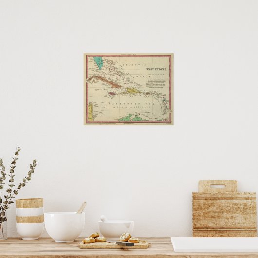 Westindien 17 poster (Küche)