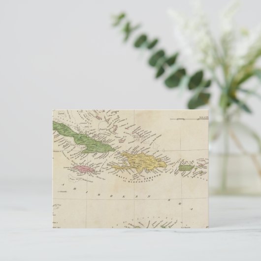 Westindien 18 postkarte (Stehend Vorderseite)