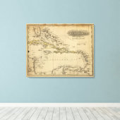 Westindien 19 leinwanddruck (Insitu (Holzboden))