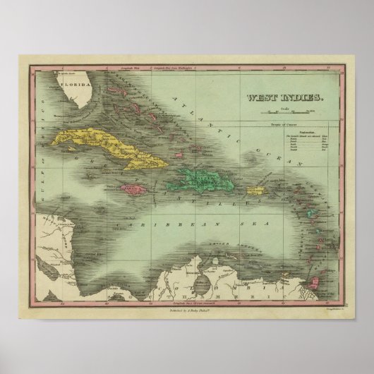 Westindien 19 poster (Vorne)
