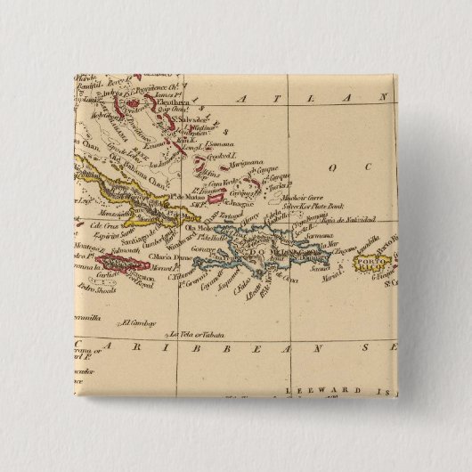 Westindien 22 button (Vorderseite)
