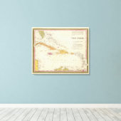 Westindien 22 leinwanddruck (Insitu (Holzboden))