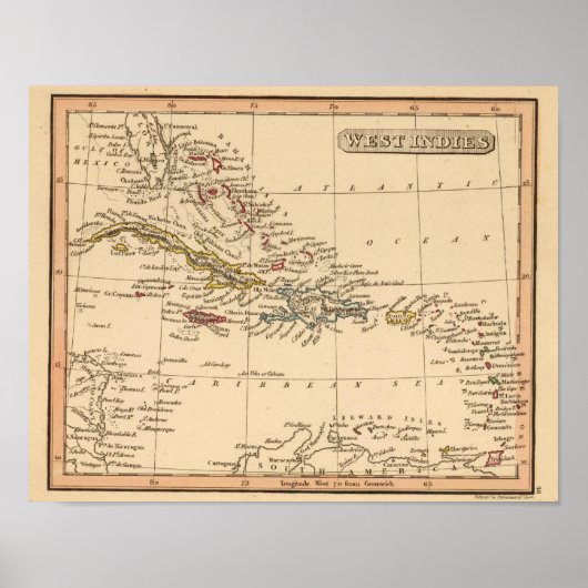 Westindien 22 poster (Vorne)