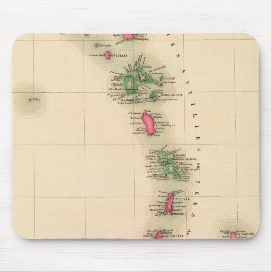 Westindien 75 mousepad (Vorne)
