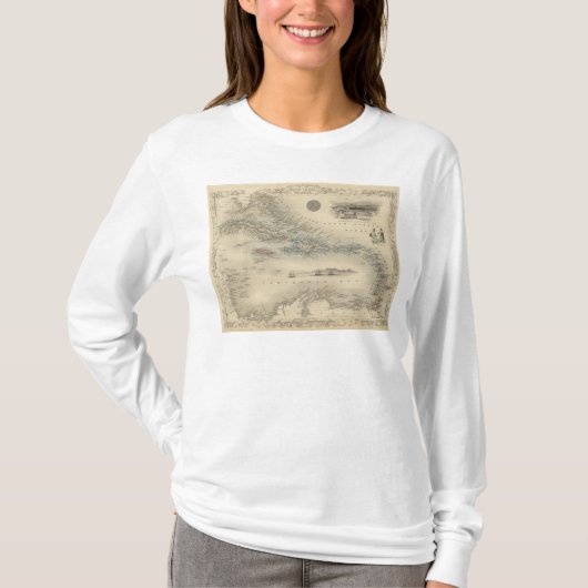 Westindien-Inseln 3 T-Shirt (Vorderseite)