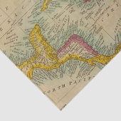 Westindien-Inseln Seidenpapier (Ausschnitt)