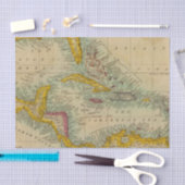 Westindien-Inseln Seidenpapier (Handwerk)