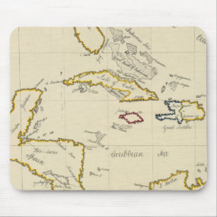 Westindien Mousepad