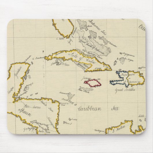 Westindien Mousepad (Vorne)