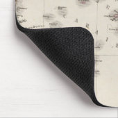 Westindien und Zentralamerika Mousepad (Ecke)