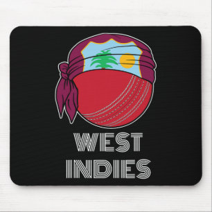 Westindische Cricket-Fans-Shirt Fans Geschenk West Mousepad