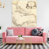 Westindische Inseln 2 Leinwanddruck (Insitu (Wohnzimmer))