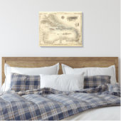 Westindische Inseln 3 Leinwanddruck (Insitu (Schlafzimmer))