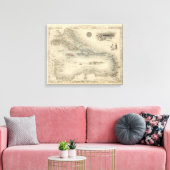 Westindische Inseln 3 Leinwanddruck (Insitu (Wohnzimmer))