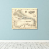 Westindische Inseln 3 Leinwanddruck (Insitu (Holzboden))