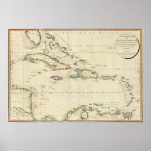 Westindische Inseln 3 Poster