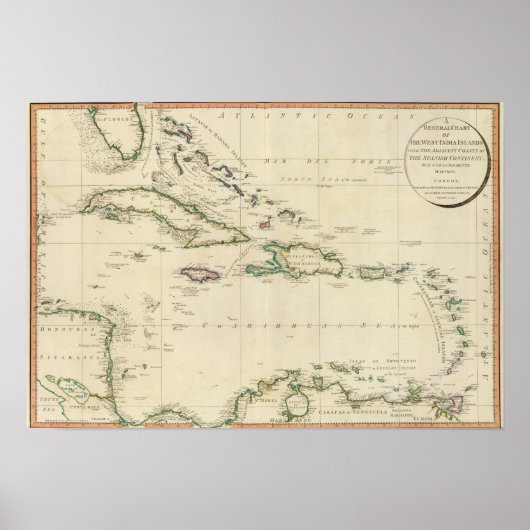 Westindische Inseln 3 Poster (Vorne)