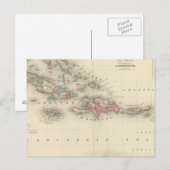 Westindische Inseln 3 Postkarte (Vorne/Hinten)