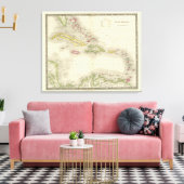 Westindische Inseln 4 Leinwanddruck (Insitu (Wohnzimmer))