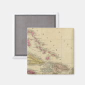 Westindische Inseln 5 Magnet (Vorderseite/Rückseite)