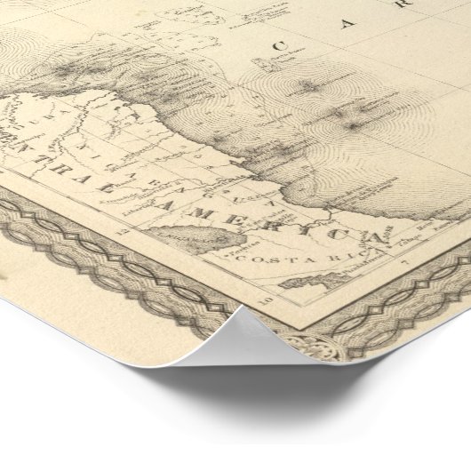 Westindische Inseln 5 Poster (Ecke)