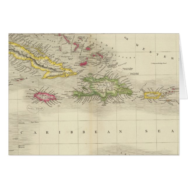 Westindische Inseln 6 (Vorderseite (Horizontal))