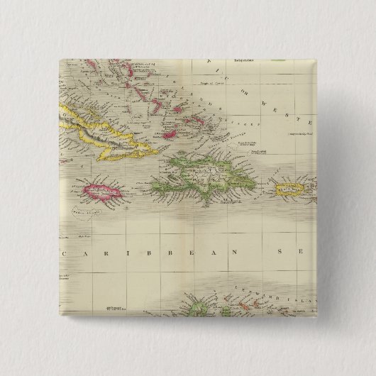 Westindische Inseln 6 Button (Vorderseite)