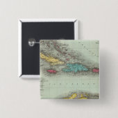 Westindische Inseln 8 Button (Vorne & Hinten)